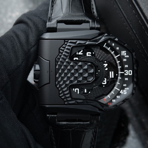 URWERK UR-T8 Transformer 20th Anniversary Limited Ed. PVD Titanium Black Watch