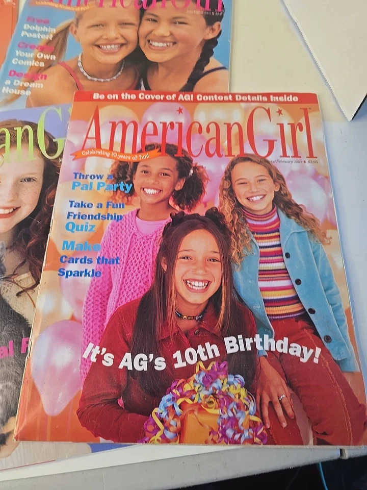 2003 American Girl Doll Magazine Set Of 5 Y2K Vintage Teen AG Missing Nov/Dec Foto 2 de 4