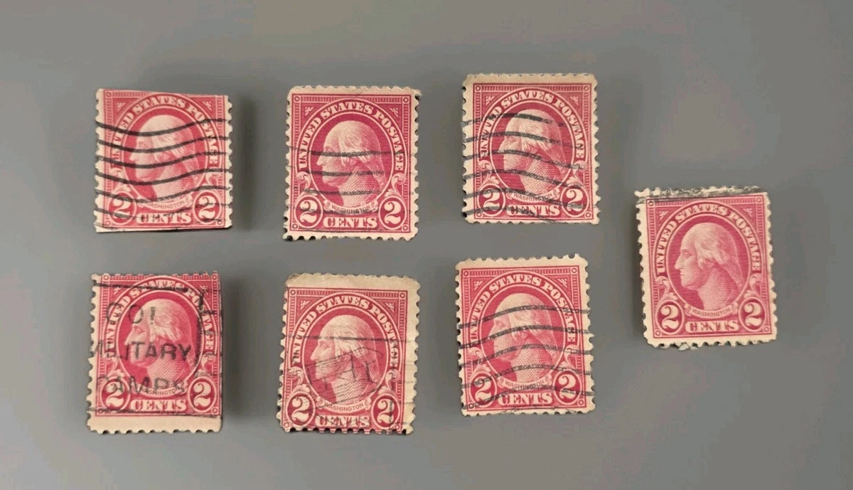 2 Cent Washington Red Used US Stamps (1901-Now) for sale | eBay
