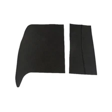 Trunk Floor Mat Cover for 1946-1948 Deluxe, Special Deluxe 2DR 4DR Rubber 2pc