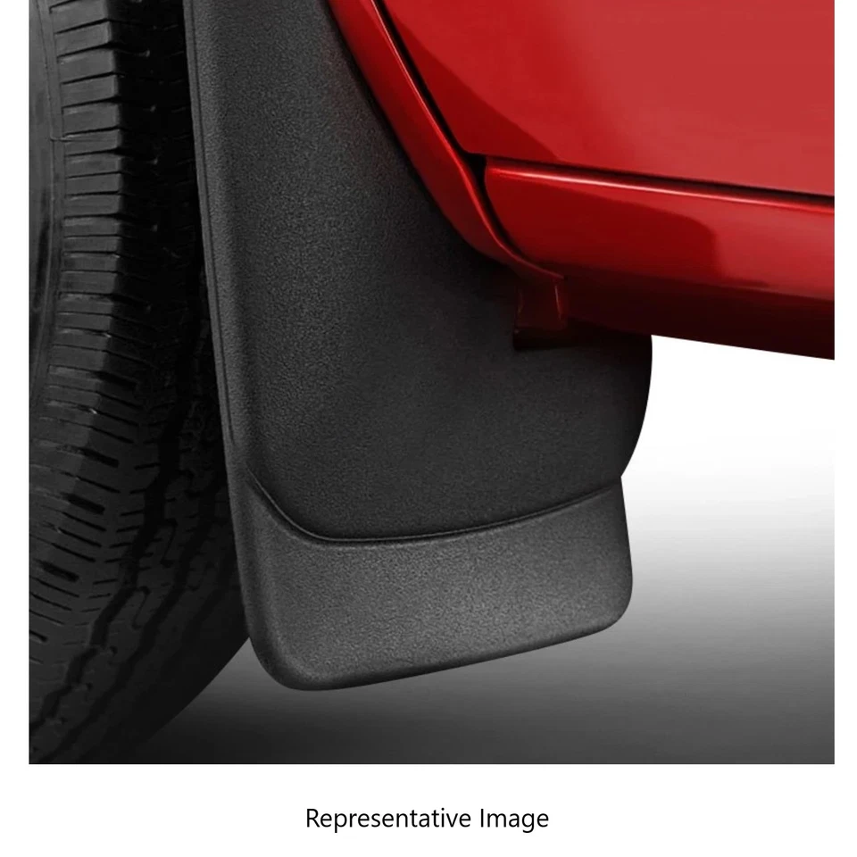 Husky Liners Black Rear 7" x 10" Plastic Mud Guards for 94-02 Ram 1500 2500 3500 Foto 2 de 4