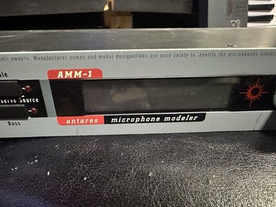 Antares AMM-1 Microphone Modeling Rack Processor, Digital, AES/EBU, MIDI, 1U