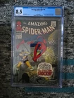 🔥 Amazing Spider-Man #46 CGC 8.5 (White Pages) - 1st Appearance of Shocker