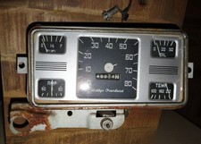 1948 1949 Willys Overland Jeepster Instrument Cluster Speedometer Gauges