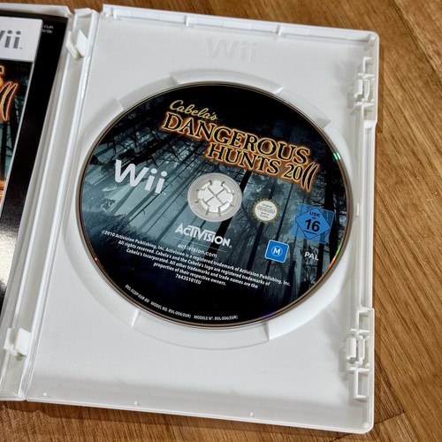 Cabela's Dangerous Hunts 2011 - Nintendo Wii Boxed Top Shot Elite + Game - Picture 10 of 12