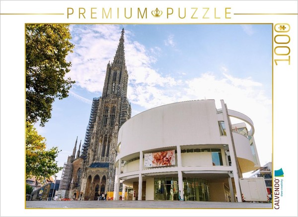 Calvendo Puzzle The Town Hall And Ulm Minster On MüNsterplatz | 1000 Pieces, Fin-image