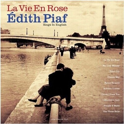 La Vie En Rose Edith Piaf Sings In English (Royal Blue Vinyl)