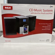 RCA CD Music System w/Dock for iPhone & iPad ...