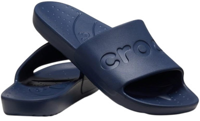 Crocs Slide Sandals Navy Blue M4 W6 Comfort Slides Unisex Summer Shoes New