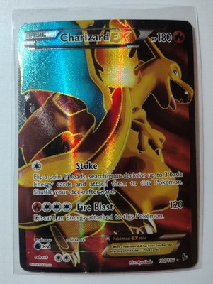 Charizard EX (FLF 100)   Glurak - Flashfire   Englisch   Light Played