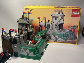 [KING'S MOUNTAIN FORTRESS] LEGO LEGOLAND 6081 1990 Retired w/ Manual & Box