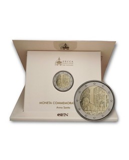 2 euro Coin Monnaie Vatican 2025 BU Année Sainte Holy Year MMXXV