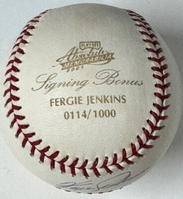 MLB  ファーガソン ジェンキンス  直筆サイン入りフォト　シカゴカブス MLB ファーガソン ジェンキンス 直筆サイン入りフォト シカゴカブス