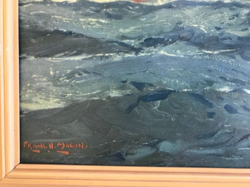 Vtg '60s Holland America Line Cruise Ship Advertising Sign Print Nieuw Amsterdam - Image 4 of 4