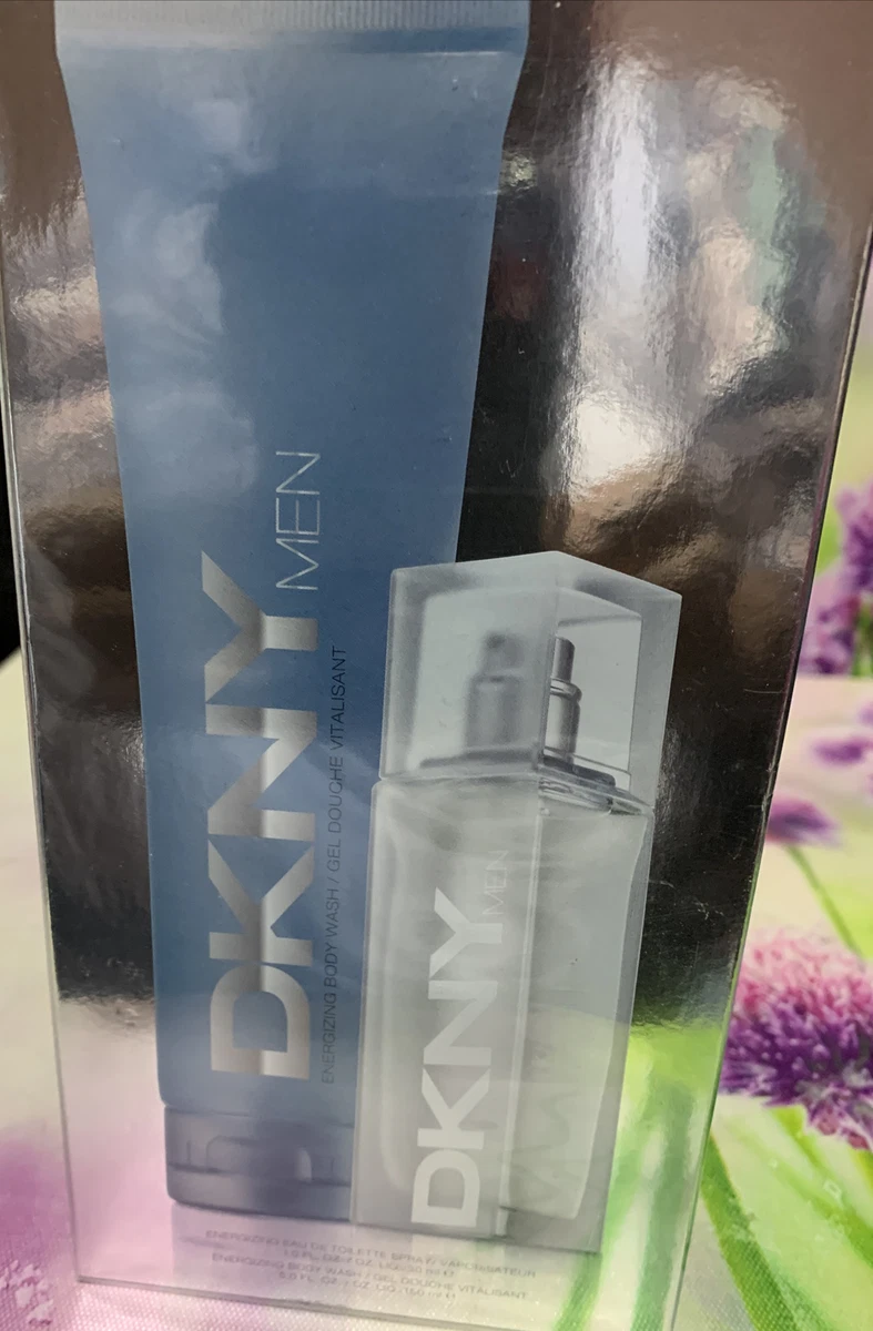 DKNY MEN 30ML EAU DE TOILETTE 150ML BODY WASH HOILDAY SET BRAND NEW