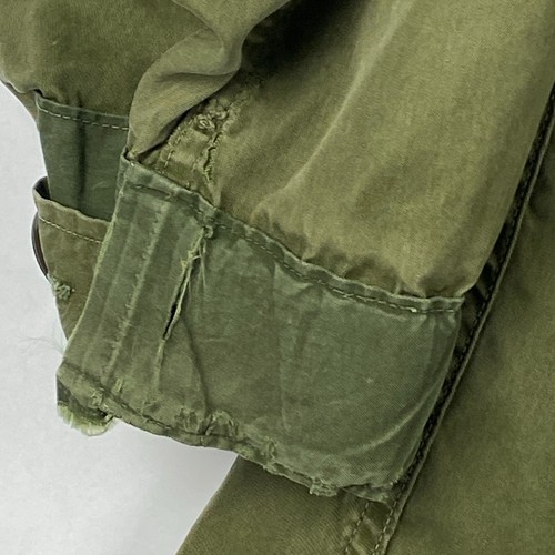 VTG US Army M-1951 Fishtail Parka Shell M51 Korean War Military Jacket X Small - Picture 9 of 24