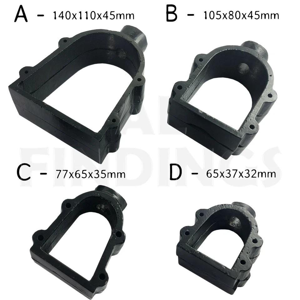 Traditionnel Sable Moulage Flasque / Moules - pour Tout Types De 4 Tailles - Photo 1/1