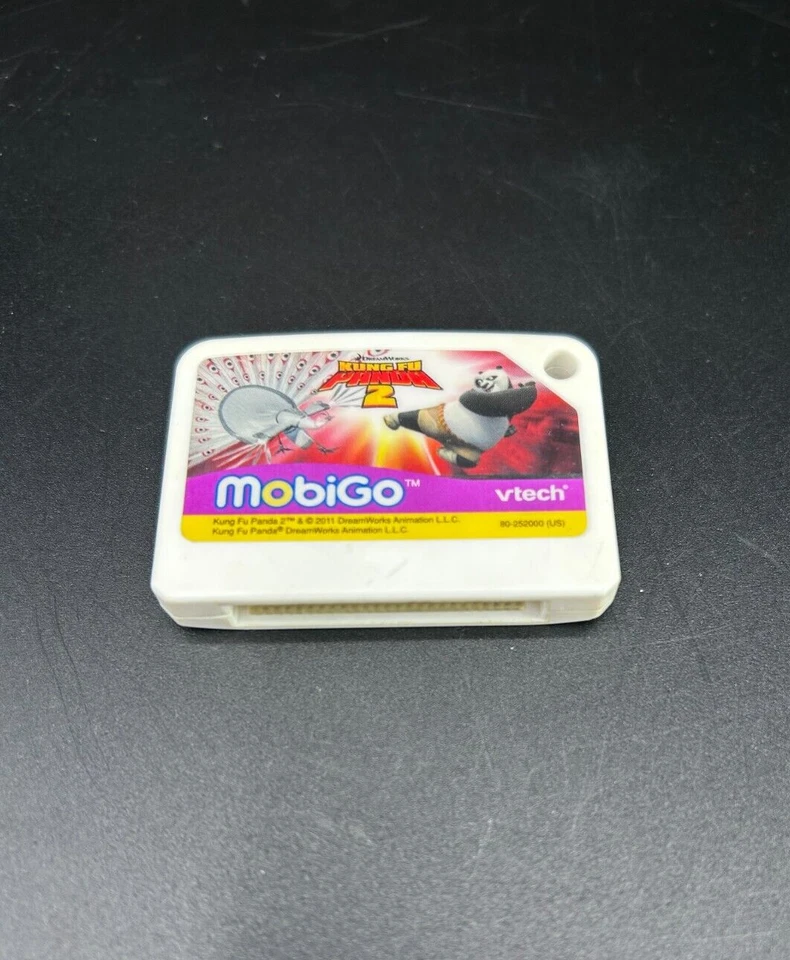 Vtech Mobigo Dreamworks Kung Fu Panda 2 Game Cartridge Ages 4 - 7 NO CASE - Image 2 of 4