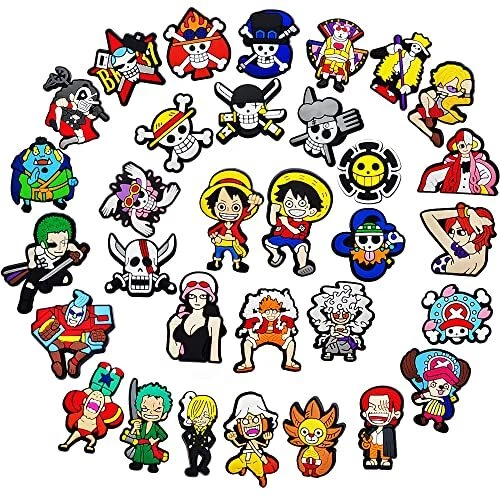 Anime shoe charms outlet
