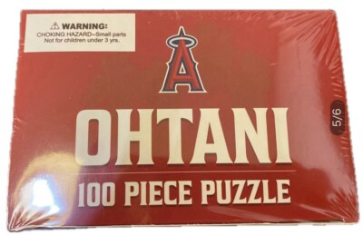 Shohei Ohtani Angels Baseball 100 Piece Puzzle New | eBay