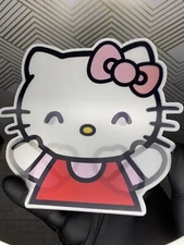 Sanrio Hello Kitty 3D Lenticular Motion Car Sticker Decal Peeker