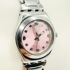 Swatch Irony Adult Stainless Steel Case Analogue Wristwatches for