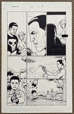 Punisher Max Original Art Steve Dillon X Rated