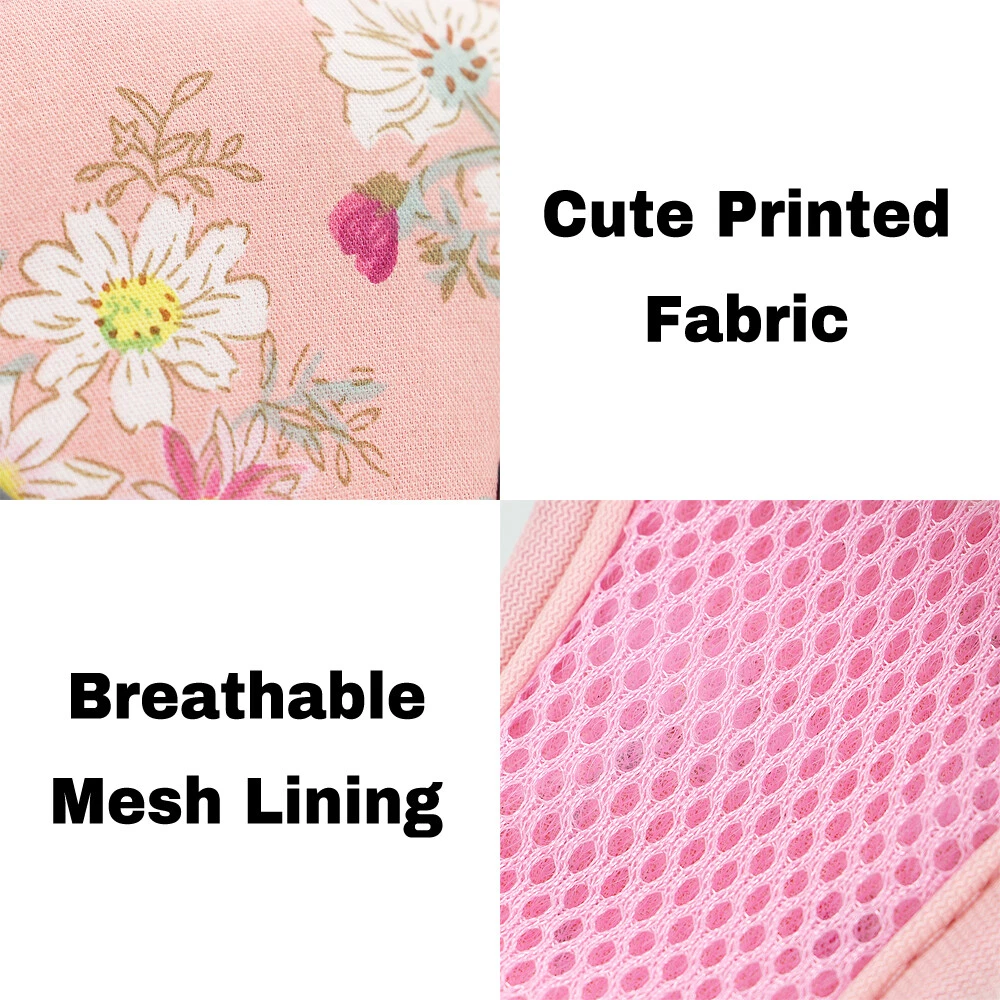 Dog Harness&Leash&Treat Bag Mesh Reflective Pet Puppy Cat Walking Harness Vest