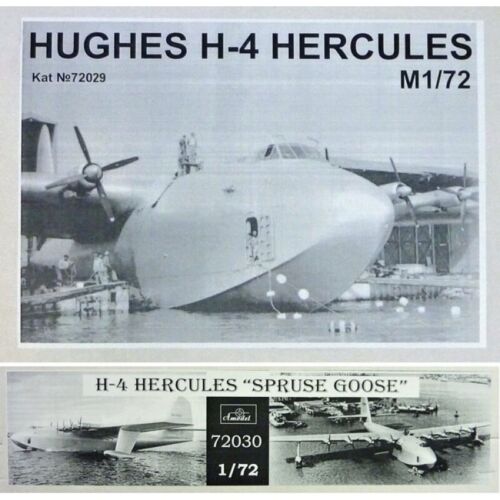 72029 Amodel Hughes H-4 Hercules Flying Boat Kit 1/72 - Picture 2 of 2