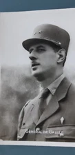 postcard Degaulle
