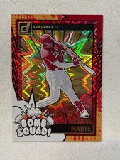 NOELVI MARTE Reds 2024 Donruss Baseball Bomb Squad RED Xplosion # 84/99