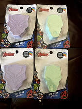 4 Avengers Wakanda Forever Bath Bombs, 2 Ocean 2 Lavender Scented