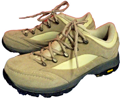 Kamik Energy Suede Womens Shoes Walking Comfort Vibram Soles Sz 9 Worn Little