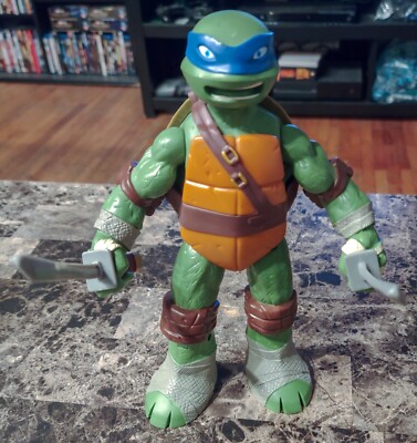 Power Coil Leonardo & Swords 11 12 Inch Figure Teenage Mutant Ninja Turtles 2012