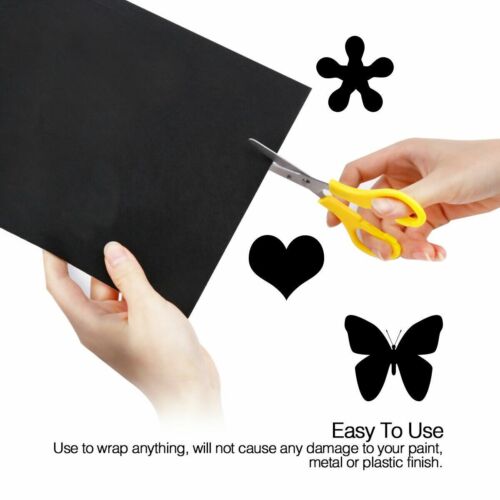 1-10 Pieces Black Self Adhesive Back Felt Sheets Fabric Sticky Art Craft Making - Picture 3 of 12