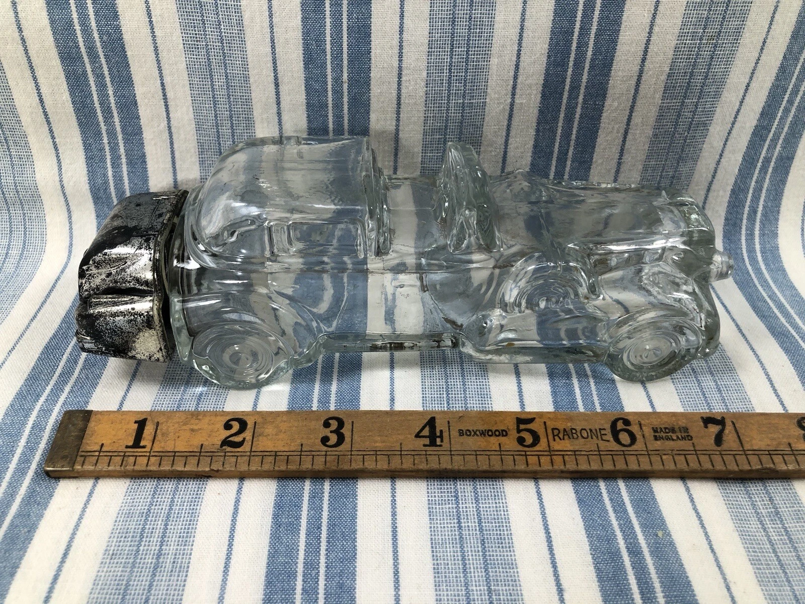 Avon Glass Automobile Cologne 4 Bottle