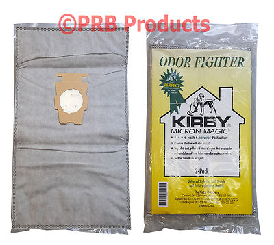 Kirby ODOR FIGHTER with Charcoal Universal Vacuum Bags Avalir SE Sentria Diamond