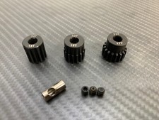 Mod .8 32P Steel Pinion Gear Set 13T 15T 17T Fit Traxxas 1/10 Slash Stampede 4wd