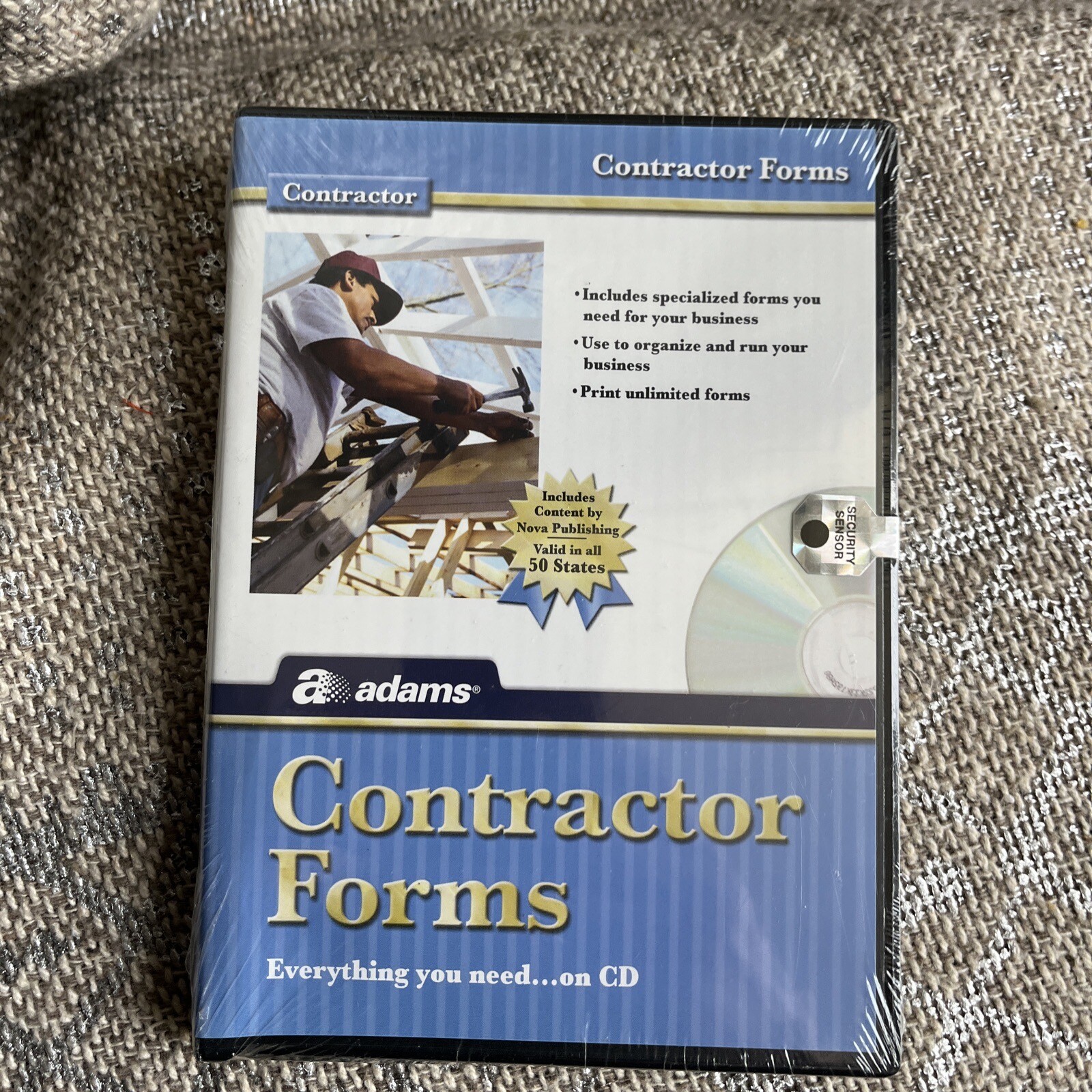Adams Contractor Forms on CD SS4301 Windows & Macintosh PDF And Excel ...
