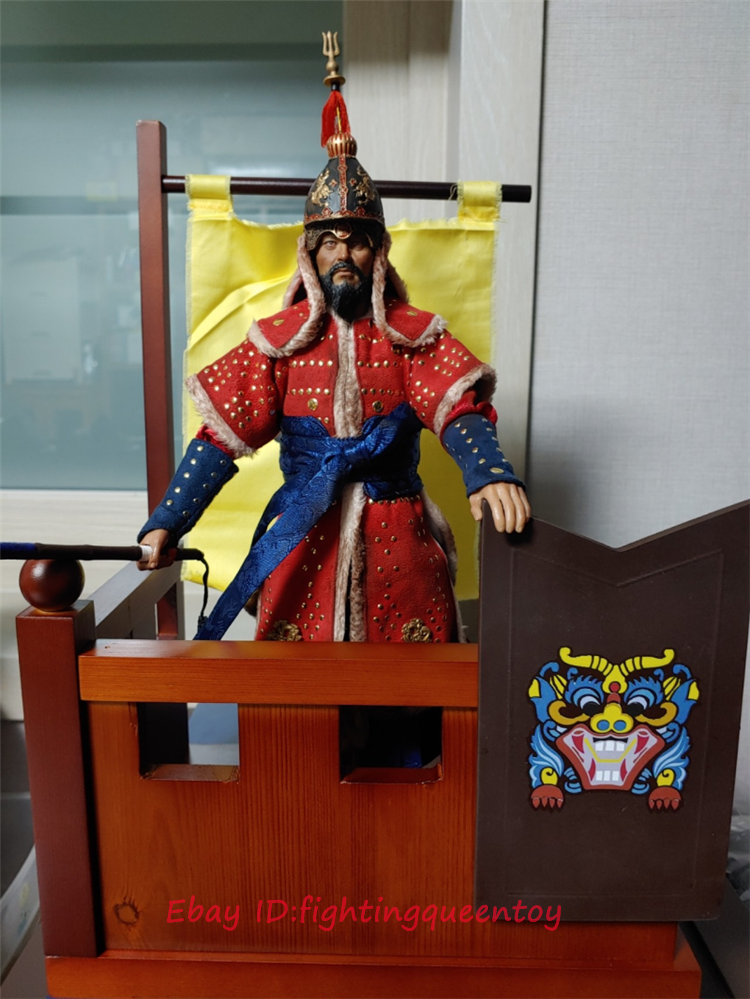 KUMIK Yi Sun-sin Chosun Dynasty General Red Armor Ver. 1/6 Figure
