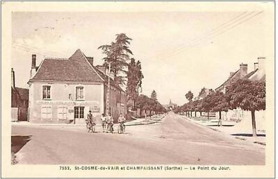 72.ST COSME DE VAIR ET CHAMPAISSANT.LE POINT DU JOUR.HOTEL DU POINT DU JOUR