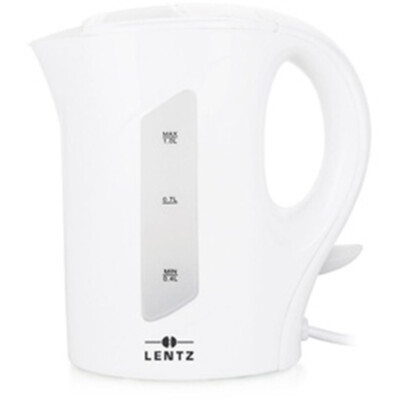 Wasserkocher 1 Liter Lentz weiss mit Abschaltautomatik