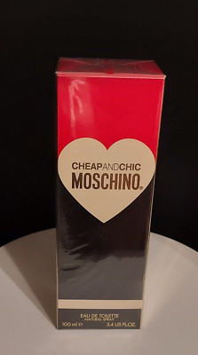 Cheap and Chic by Moschino EDT Eau de Toilette 3.4 fl oz/100 ml **NEW**