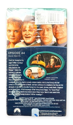 Star Trek Voyager Episode 44 False Profits VHS 2001 Vintage SciFi NEW Sealed - Picture 3 of 6