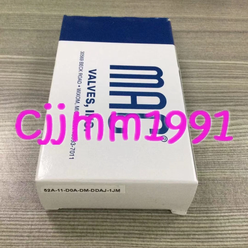 1PC NEW MAC solenoid valve 52A-11-D0A-DM-DDAJ-1JM #LD - Image 2 of 4