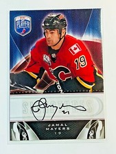  2009-10 Be A Player Signatures #SJM Jamal Mayers Autographs Calgary Flames