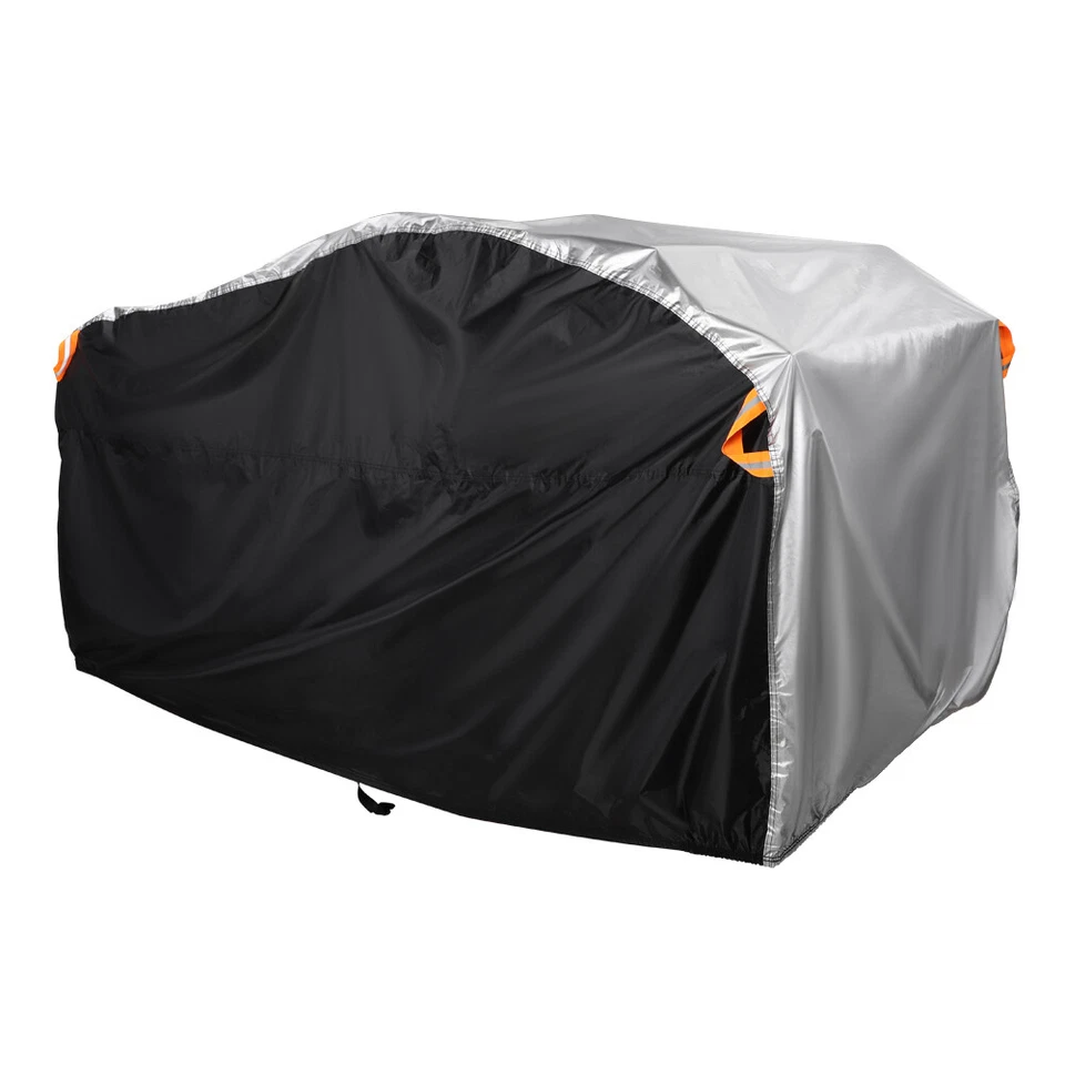 ATV Cover Quad Bike Waterproof Rain Dust UV Protection For Polaris Can-Am Suzuki - Image 4 of 4
