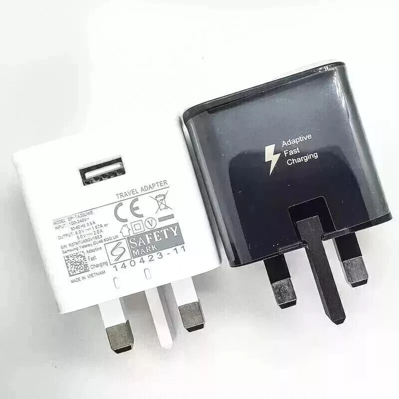 25W Super Fast Charger Adapter USB Plug & Type C Cable For Samsung Galaxy Phones - Image 2 of 4