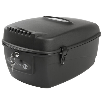 Fahrrad Topcase Helmbox Fahrradkoffer 17 Liter abschließbar Helmkoffer M-Wave