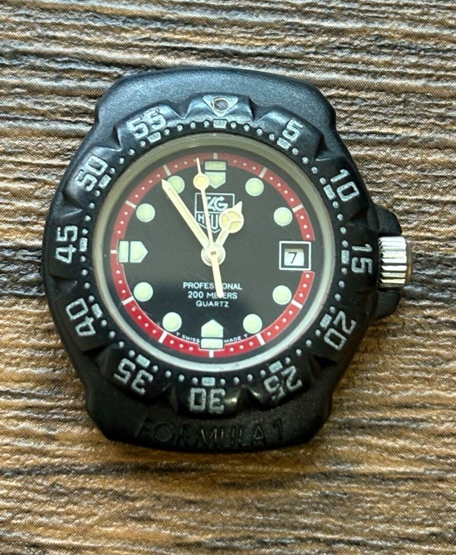 Tag Heuer Formula 1 383508 Womens 30mm Black Red Quartz Watch